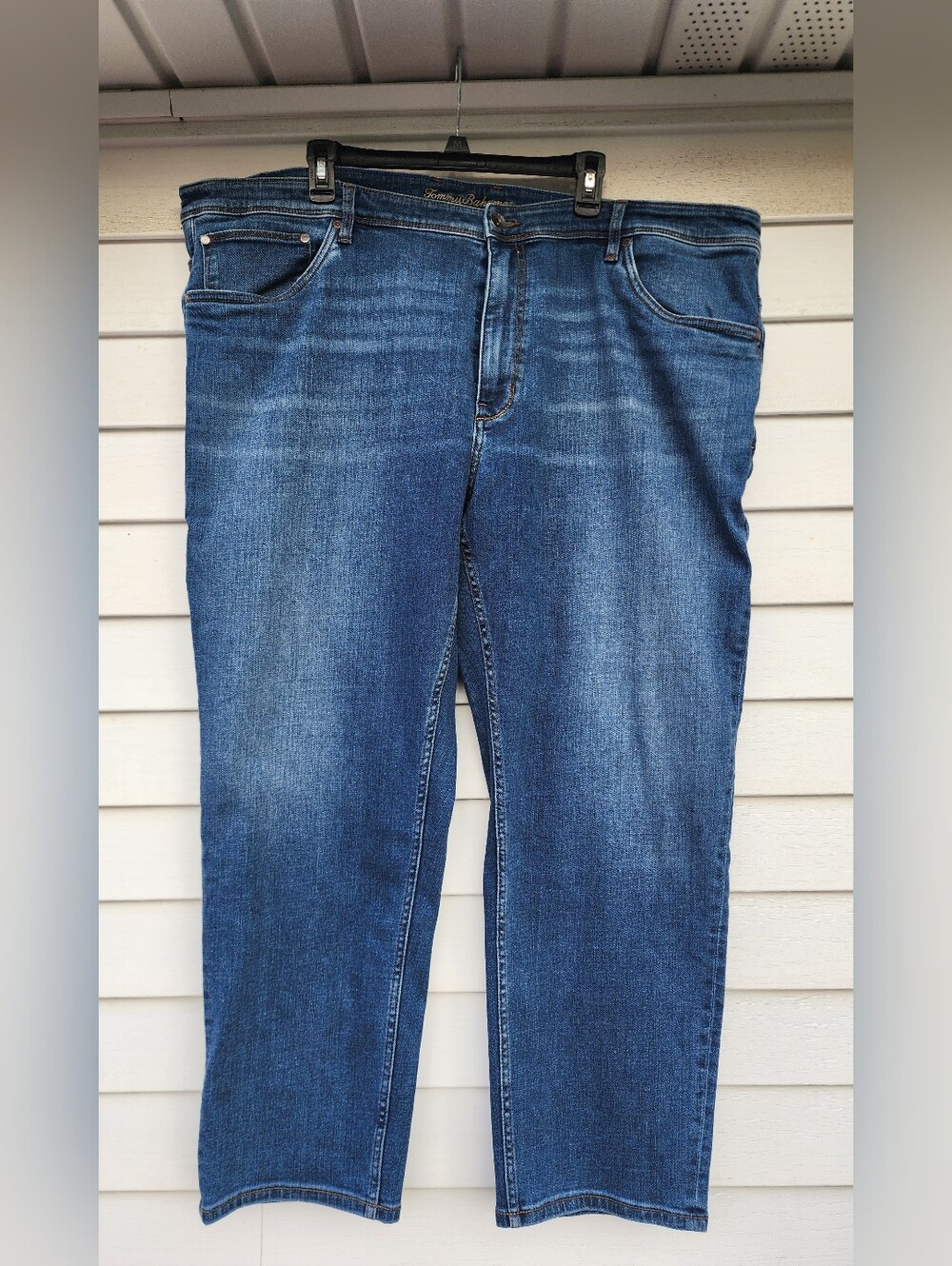 Tommy Bahama Indigo Palms Men's Blue Denim Straight Leg Big Tall Jeans New 48x30